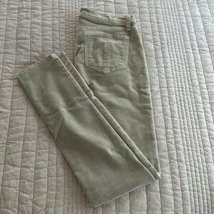 rag & bone Gray Skinny Corduroy “Eggshell” Size 26 Jeans, Pants